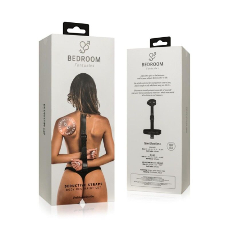 Фіксатор для рук та шиї Bedroom Fantasies: Seductive Straps Body Restraint Set - фото №6