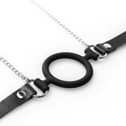 Затискачі з кляпом для сосків Bedroom Fantasies: Nipple Clamps & Silicone Gag Ring - - фото №4