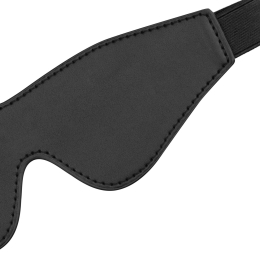 Маска Bedroom Fantasies: Faux Leather Blindfold, чорна - - фото №3