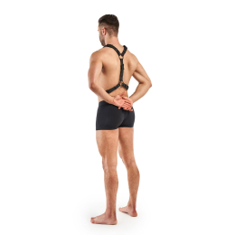 Портупея Bedroom Fantasies: Max Bondage Harness, чорна - - фото №5