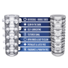 Мастурбатор Rize by Blush - Swich Glow in the Dark Masturbator - Clear - - фото №2