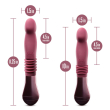 Пульсатор Temptasia by Blush - Trixie Thrusting Dildo - Wine Red Пульсатор Temptasia by Blush - Trixie Thrusting Dildo - Wine Red - фото №5