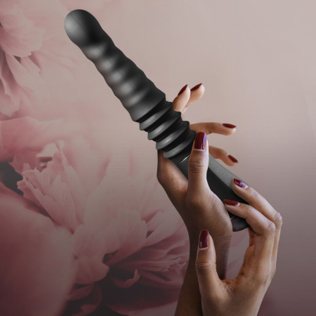 Пульсатор Temptasia by Blush - Lazarus Thrusting Dildo - Black - фото №9