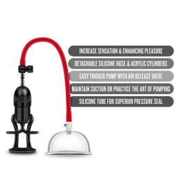 Вакуумна помпа для вульви Temptasia by Blush - Intense Pussy Pump System - - фото №6