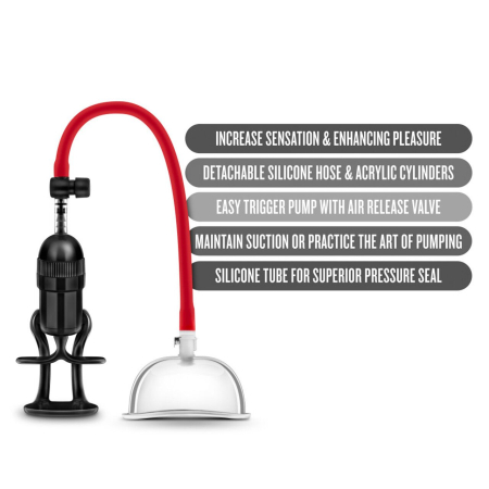 Вакуумна помпа для вульви Temptasia by Blush - Intense Pussy Pump System - фото №6