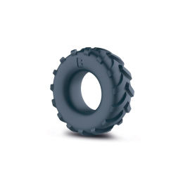 Ерекційне кільце Boners Tire Cock Ring - Grey - фото