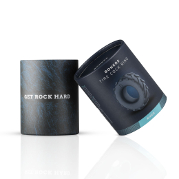 Ерекційне кільце Boners Tire Cock Ring - Grey - - фото №2