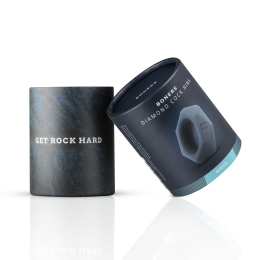 Ерекційне кільце Boners Diamond Cock Ring - Grey - - фото №2