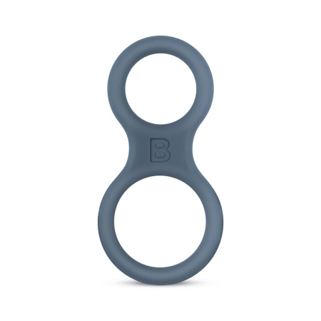 Ерекційне кільце Boners Classic Cock & Ball Ring - Grey - фото