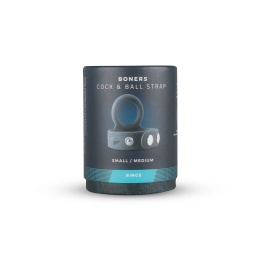 Ерекційне кільце Boners Cock & Ball Strap - S/M - - фото №2