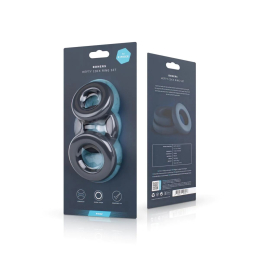 Набір ерекційних кілець Boners 3-Piece Hefty Cock Ring Set - - фото №5