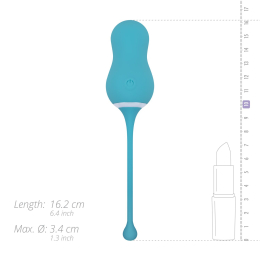 Віброяйце Cala Azul - Elena Vibrating Egg With Remote Control - - фото №7