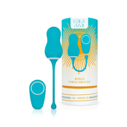 Віброяйце Cala Azul - Elena Vibrating Egg With Remote Control - - фото №9