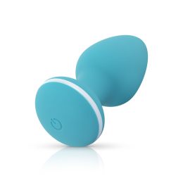 Анальна вібропробка Cala Azul - Blanca Vibrating anal plug - - фото №3