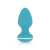 Анальна вібропробка Cala Azul - Blanca Vibrating anal plug - фото