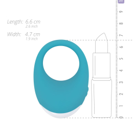 Ерекційне кільце Cala Azul - Jose Vibrating Cockring - - фото №6