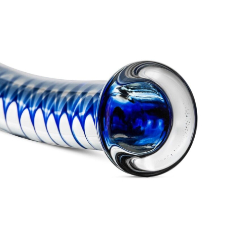 Скляний дилдо Gildo Glass Dildo No. 4, для точки G та простати - фото №3