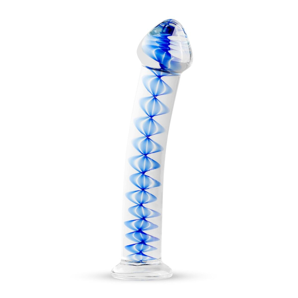 Скляний дилдо Gildo Glass Dildo No. 4, для точки G та простати - фото