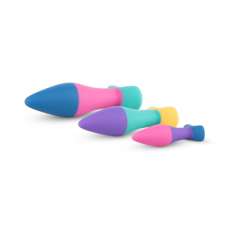 Набір анальних пробок PMV20 Koda – Butt Plug Set, діаметр 2,9 см, 3,9 см, 5 см №3