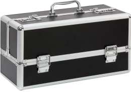 Великий кейс для зберігання секс-іграшок BMS Factory Large Lokable Vibrator Case Black, кодовий замо - фото