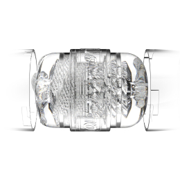 Мастурбатор Fleshlight Quickshot Mia Malkova, зі зліпком попки та вагіни, компактний, для пар та мін - - фото №6