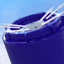 Мастурбатор-попка Fleshlight Boost Blast Female Light Medium Flesh, плаваючі кільця Turbo Tech - - фото №7