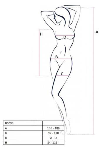 Ажурна мінісукня на тонких бретелях Passion BS096 One Size, white, плетіння на грудях - фото №5