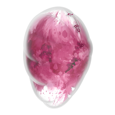 Вакуумний стимулятор з вібрацією Satisfyer Cloud Dancer Red - фото №4