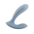 Смарт-вібратор в трусики Svakom Erica Dusty Blue, дуже гнучкий, 2 мотори - фото №1