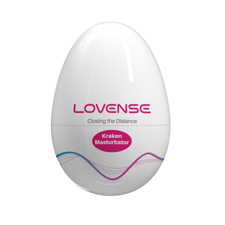 Мастурбатор-яйце Lovense Kraken masturbator egg, текстура-сюрприз - фото