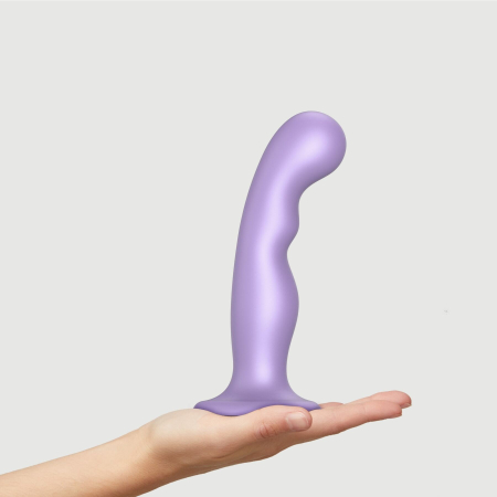 Насадка для страпона Strap-On-Me Dildo Plug P&G Lilas Metallic L - фото №2