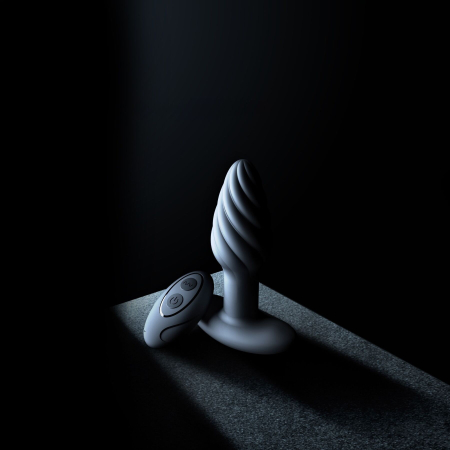 Анальна пробка з вібрацією та перлинним масажем Dorcel Spin Plug, макс. діам. 3,8 см, пульт ДК №6