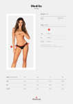 Трусики Obsessive Medilla thong XL/2XL Трусики Obsessive Medilla thong XL/2XL - фото №5