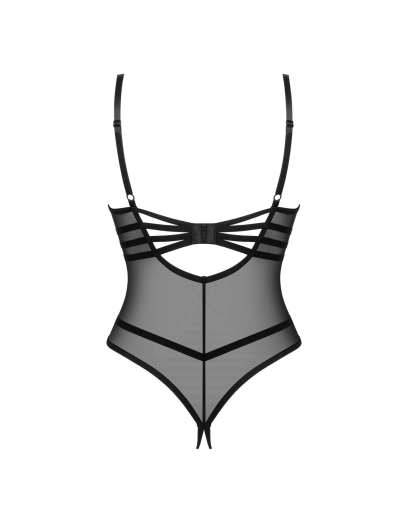 Боді Obsessive Roxelia crotchless teddy XS/S - фото №4