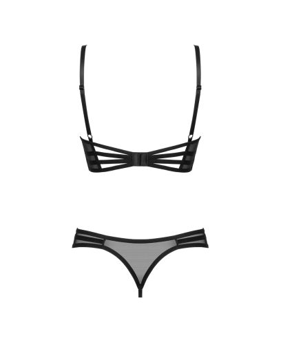 Комплект Obsessive Roxelia 2-pcs crotchless set XS/S - фото №4