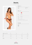 Трусики Obsessive Roxelia crotchless thong XS/S Трусики Obsessive Roxelia crotchless thong XS/S - фото №5
