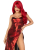 Еротична сукня Leg Avenue Shimmer bodysuit with skirt S - фото