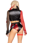 Еротичний костюм Leg Avenue Crime Spree Sweetie Costume XS, топ, шорти - фото №2