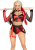 Еротичний костюм Leg Avenue Crime Spree Sweetie Costume L, топ, шорти - фото