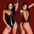Еротичне боді JSY «Чуттєва Патриція» One Size, боді, чокер - фото №1