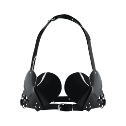 Ліф Серце Feral Feelings - Hearts Bra Black - фото