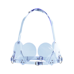 Ліф Серце Feral Feelings - Hearts Bra Trasparent - фото