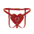 Трусики Серце для страпону Feral Feelings - Hearts Strap-on Belt Red 