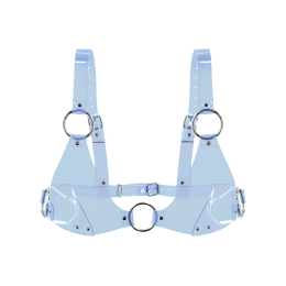 Ліф класичний Feral Feelings - Bikini Top Trasparent - фото