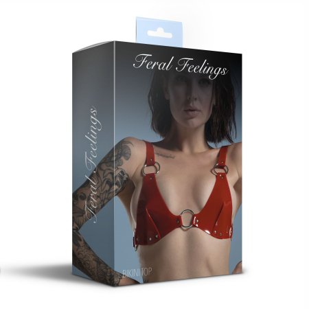 Ліф класичний Feral Feelings - Bikini Top Red - фото №2
