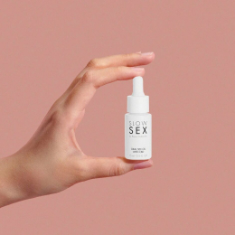 Олія для орального сексу Bijoux Indiscrets Slow Sex Oral Sex Oil CBD (15 мл) - - фото №2