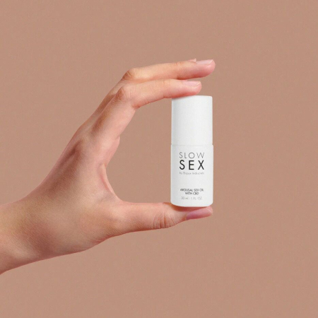 Олія для збудження Bijoux Indiscrets SLOW SEX Arousal Sex Oil CBD (30 мл) - фото №2