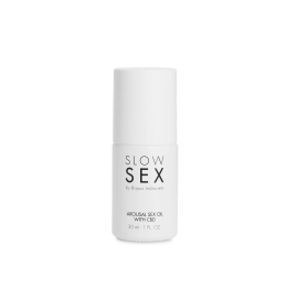Олія для збудження Bijoux Indiscrets SLOW SEX Arousal Sex Oil CBD (30 мл) - - фото №3