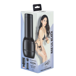 Мастурбатор Kiiroo Feel Rae Lil Black PBC сумісний з PowerBlow та Keon - фото