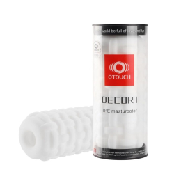 Мастурбатор Otouch DECOR 1-A, потовщений TPE, ефект всмоктування, спіральні виступи - - фото №6